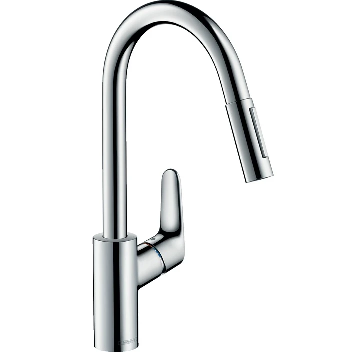 Смеситель для кухни Hansgrohe Focus 31815000, хром глянцевый