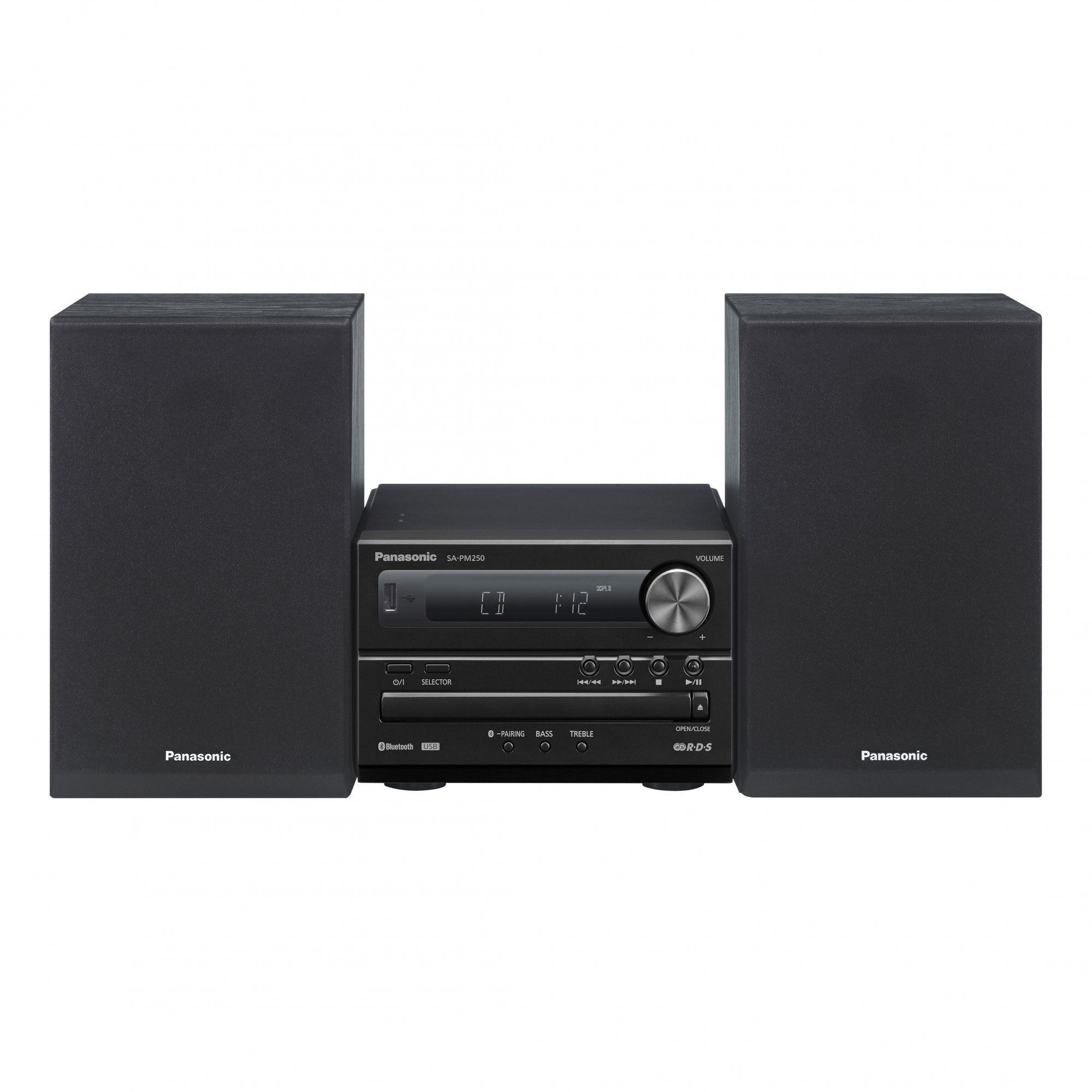 Микросистема Panasonic SC-PM250EE-K, черный