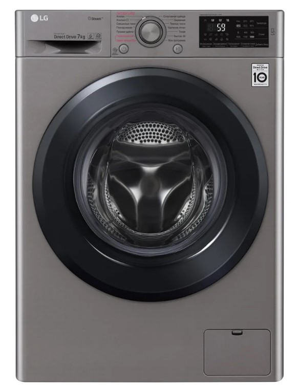Стиральная машина  LG F2J5HS6S темно-серебристый