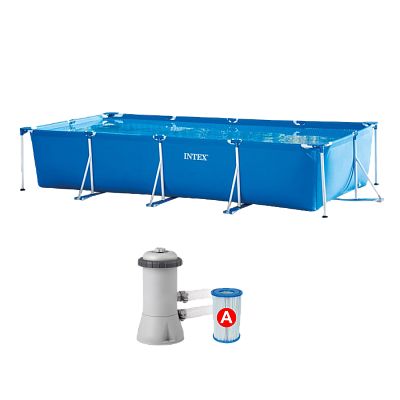 Бассейн каркасный Intex Frame Pool 28274 450х220х84 см