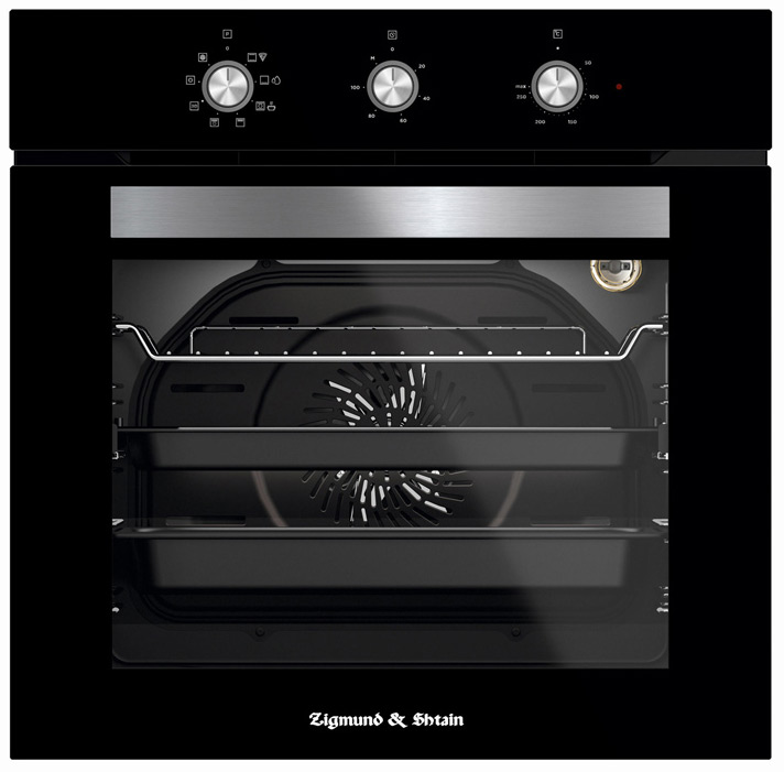 Духовой шкаф электрический Zigmund & Shtain E 148 B, черный