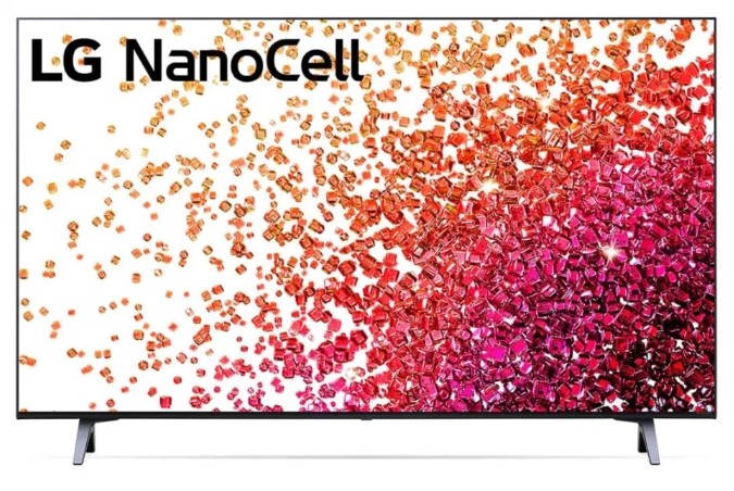 Телевизор LG 55NANO756PA NanoCell, HDR черный