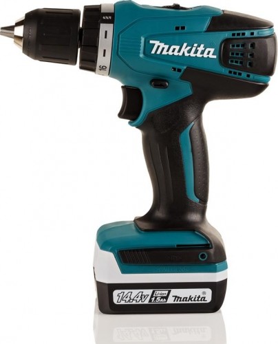 Шуруповерт аккумуляторный Makita DF347DWE+набор бит