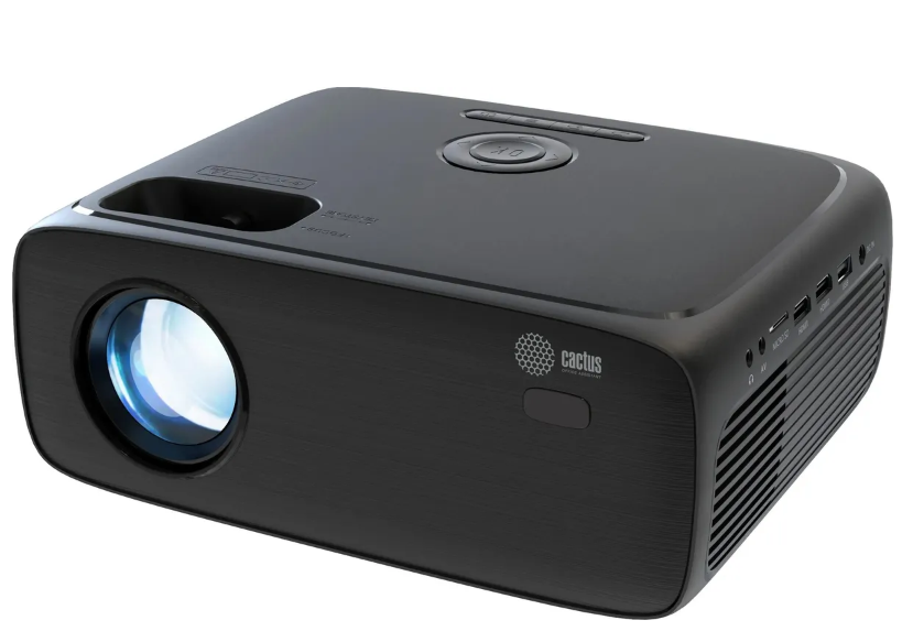 Проектор Cactus CS-PRM.07B.Full HD, черный