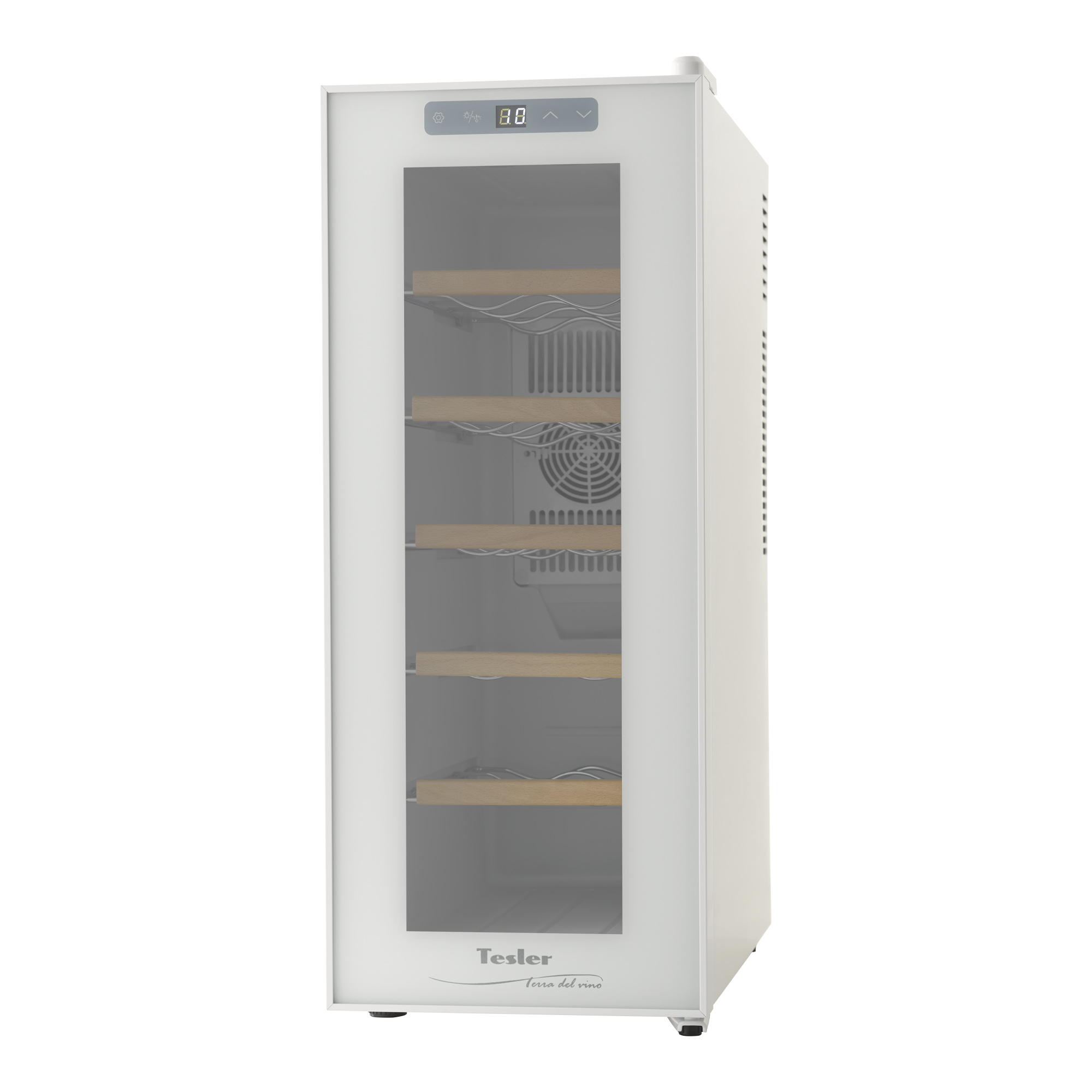 Винный шкаф Tesler WCV-125 Silver