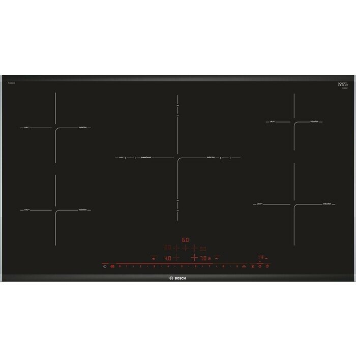 Варочная поверхность индукционная Bosch PIV975DC1E, черный