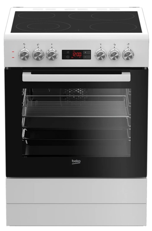 Плита электрическая Beko FSM67320GWS/FSM67320GAS белый