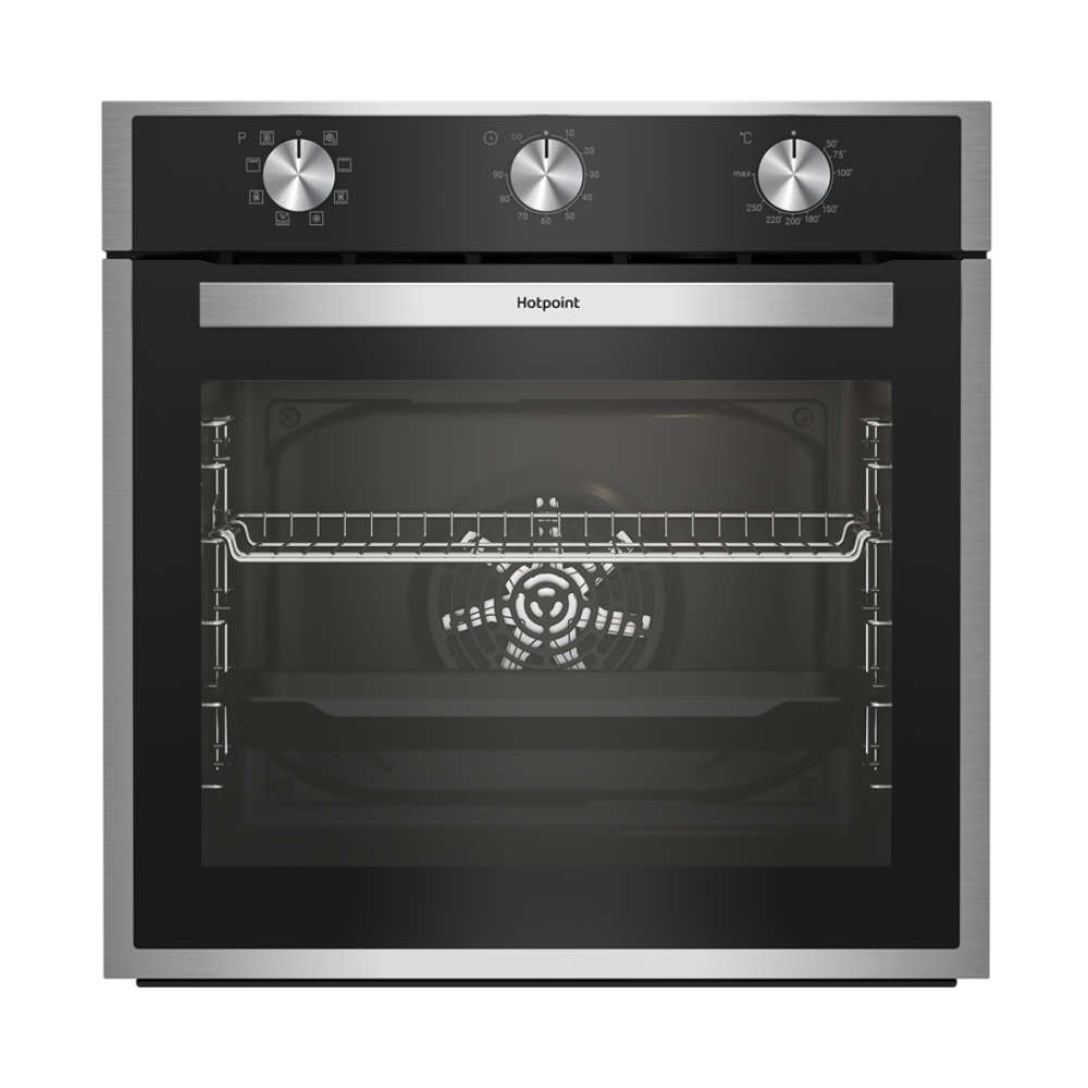 Духовой шкаф электрический Hotpoint FE9 814 H IX нержавеющая сталь/черный
