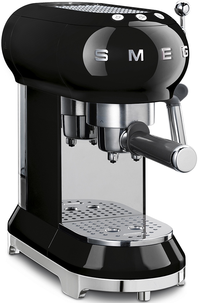 Кофеварка рожковая Smeg ECF01BLEU черный