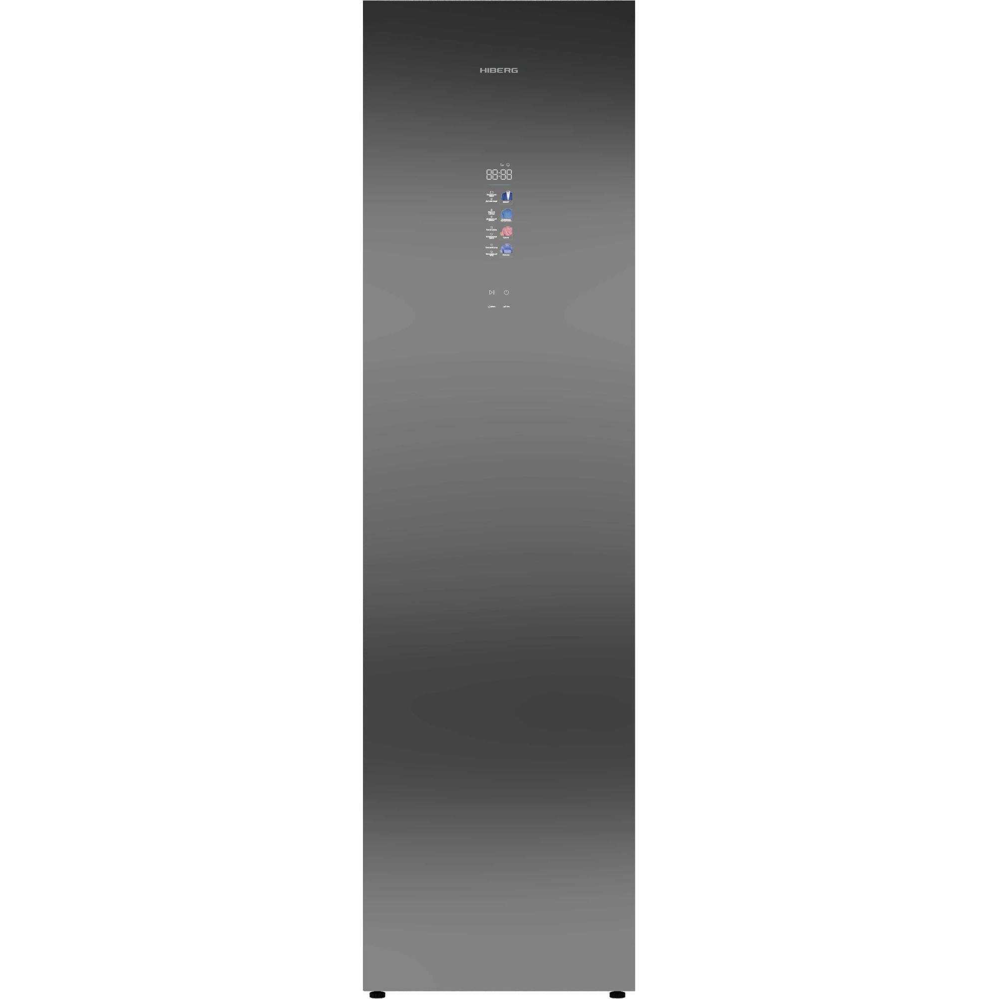Паровой шкаф HIBERG SD 5GM, зеркальный