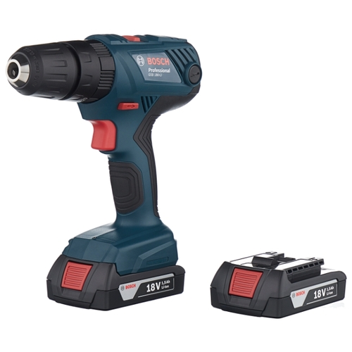 Дрель-шуруповерт BOSCH GSB 180-LI 1.5Ah x2 Case
