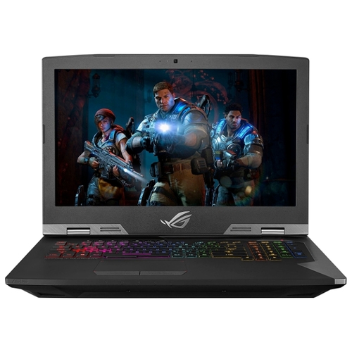 Ноутбук ASUS ROG G703GS (Intel Core i7 8750H 2200 MHz/17.3/1920x1080/16GB/1512GB HDD+SSD/DVD нет/NVIDIA GeForce GTX 1070/Wi-Fi/Bluetooth/Windows 10 Home)