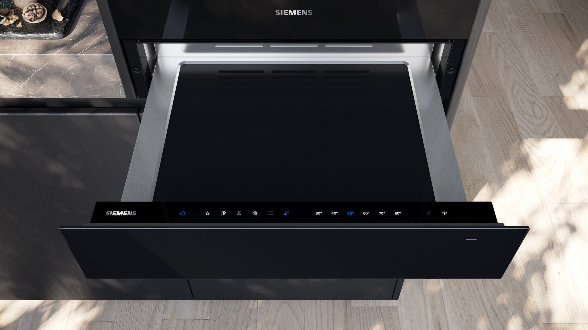 Подогреватель посуды Siemens BI710C1B1, черный