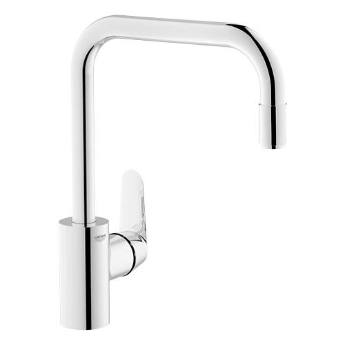 Однорычажный смеситель для кухни (мойки) Grohe Eurodisc Cosmopolitan 31122002