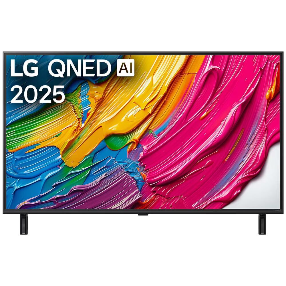 Телевизор LG 43QNED80A6A.ARUG, черный