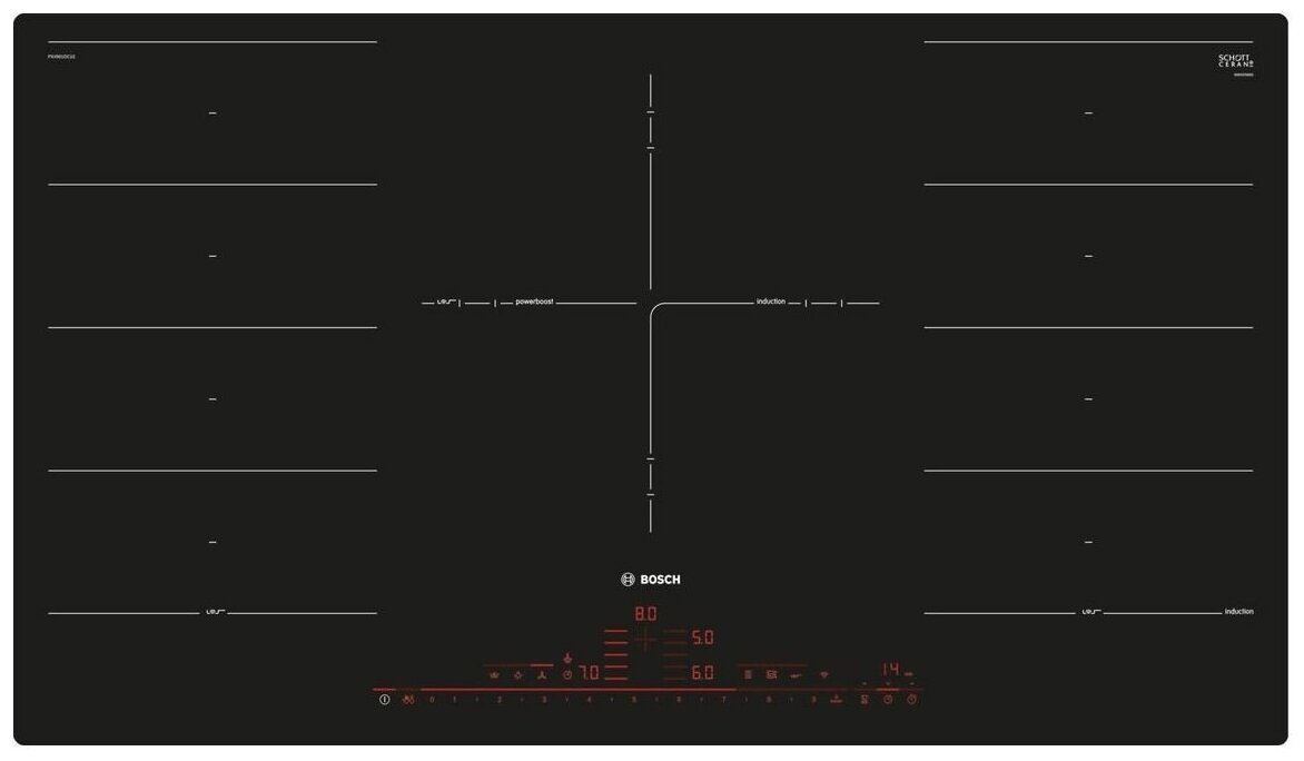 Варочная панель индукционная Bosch PXV901DV1E