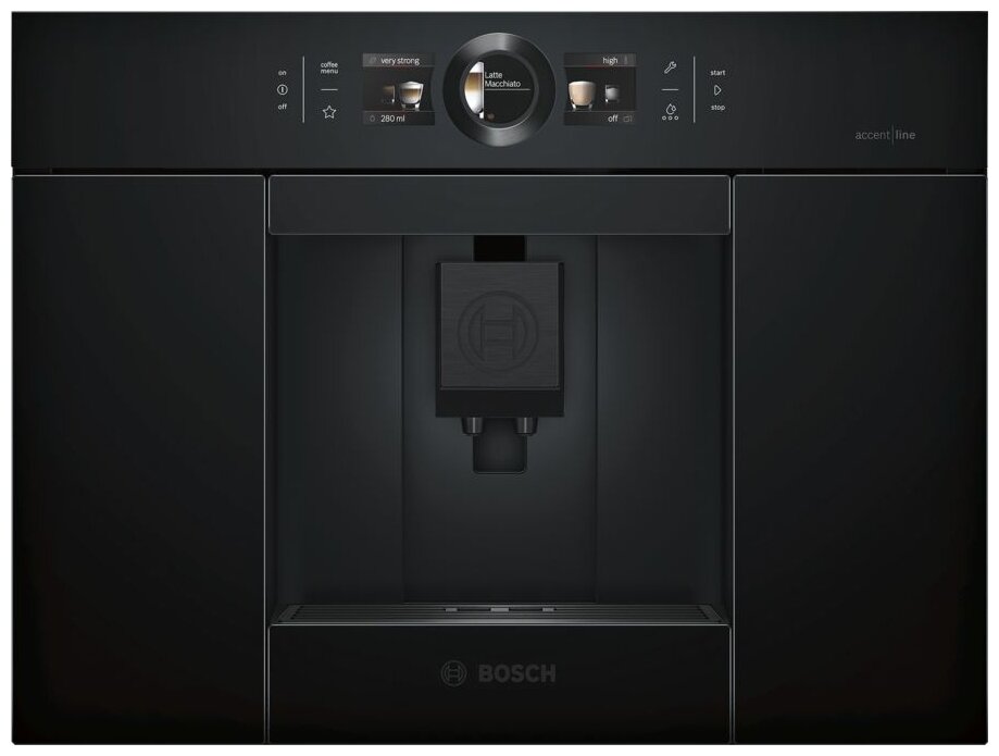 Кофемашина встраиваемая Bosch CTL836EC6, черный
