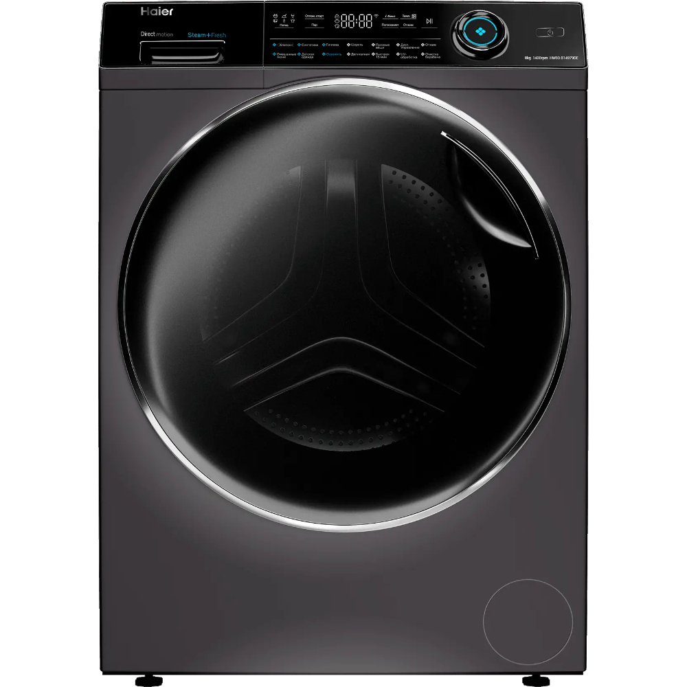 Стиральная машина Haier HW80-B14979DE, темно-серый
