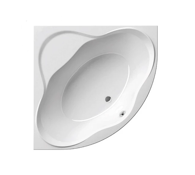Ванна акриловая угловая Ravak New Day C661000000 150x150 см (без опоры), белый