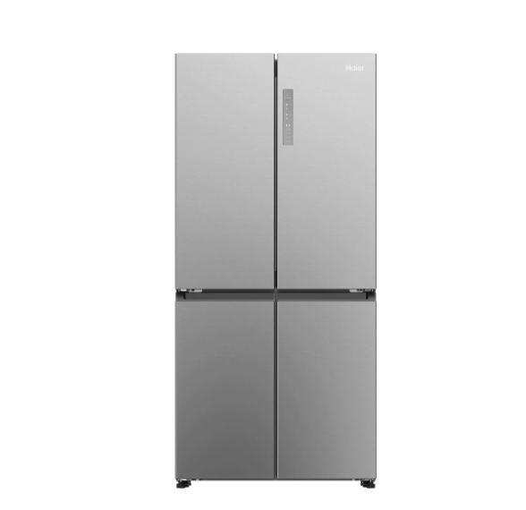 Холодильник Haier HTF-425DM7RU, серебристый