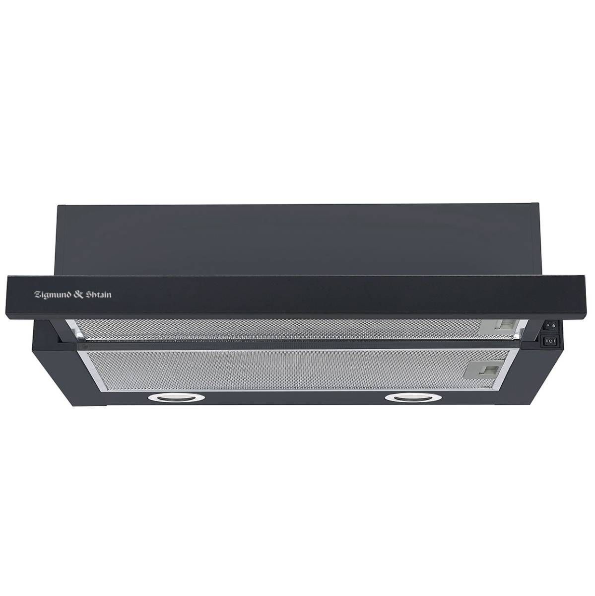 Вытяжка встраиваемая Zigmund & Shtain K 017.6 B, черный