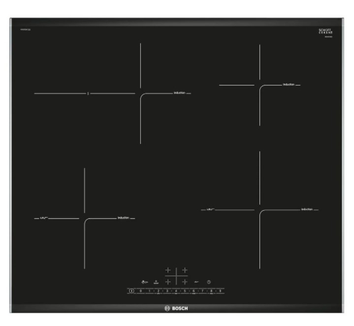 Варочная панель индукционная Bosch PIF675FC1E, черный