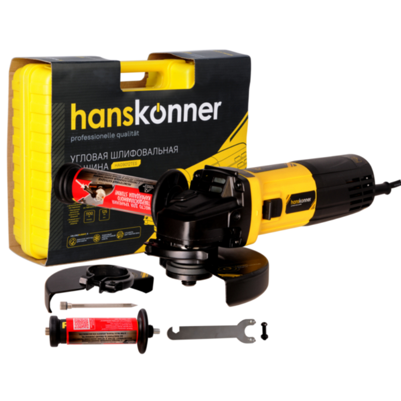 Углошлифовальная машина Hanskonner HAG9012TES