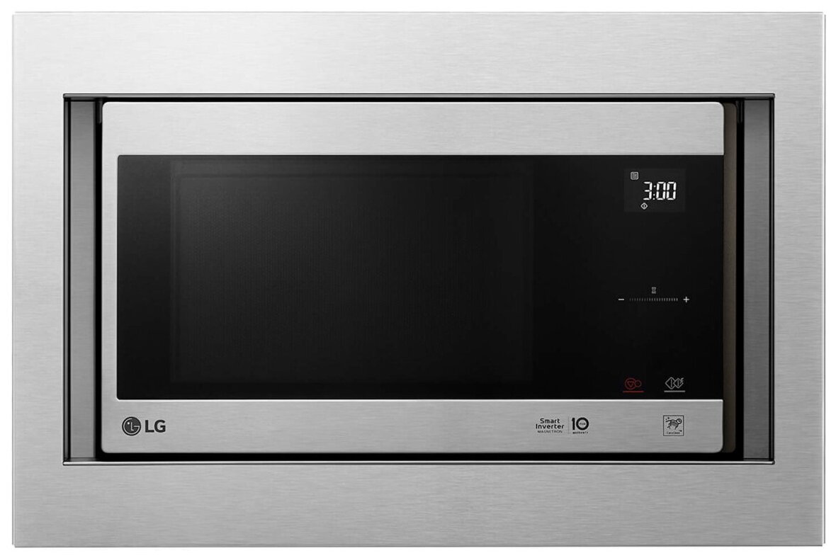 Микроволновая печь встраиваемая LG MS2595CIST, серебристый