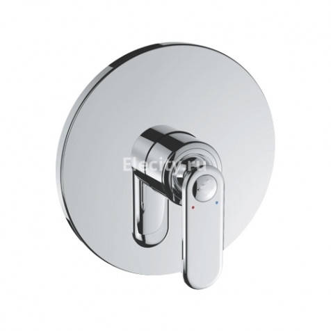 Смеситель для душа Grohe Veris 19367000  35 501 000 однорычажный встраиваемый хром