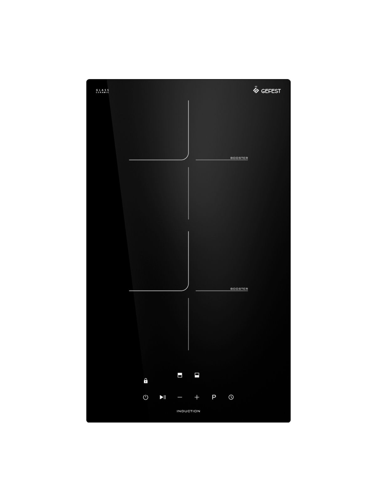 Варочная панель индукционная GEFEST СВН 4261, черный