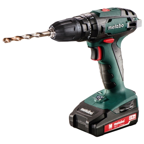 Дрель-шуруповерт Metabo SB 18 10мм 2.0Ач х2 кейс