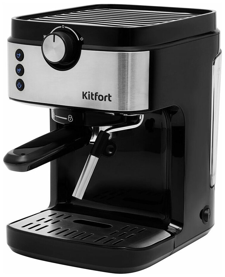 Кофеварка рожковая Kitfort KT-742, черный