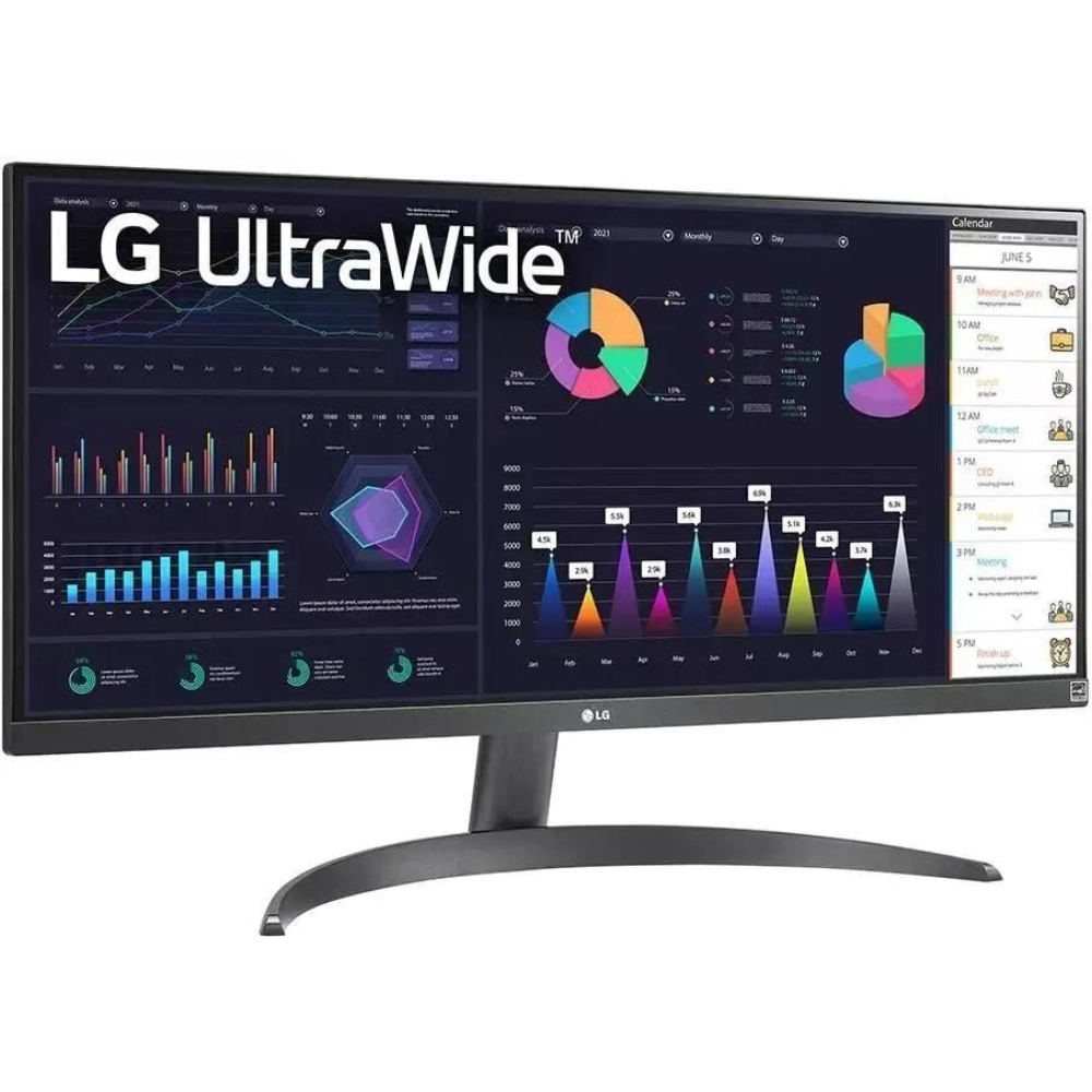 Монитор LG 29WQ500-B, черный