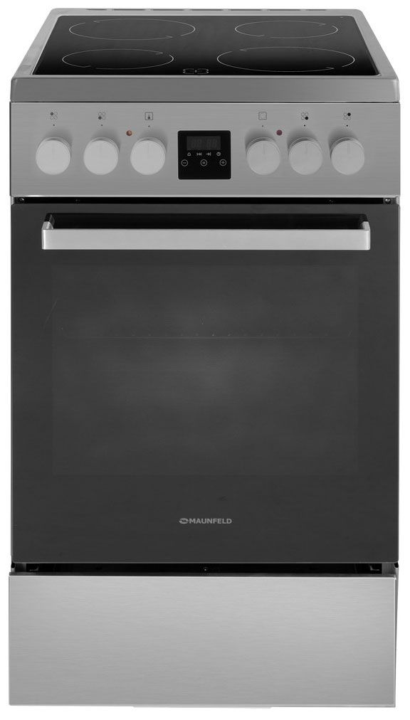 Плита электрическая Maunfeld MEC55CS08D, нержавеющая сталь