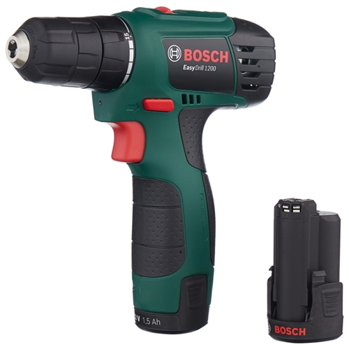 Дрель-шуруповерт BOSCH EasyDrill 1200 1.5Ah x2 Case 06039D3002