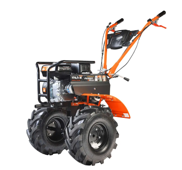 Мотоблок бензиновый PATRIOT УРАЛ 2 (колеса EXTREME), 440107583