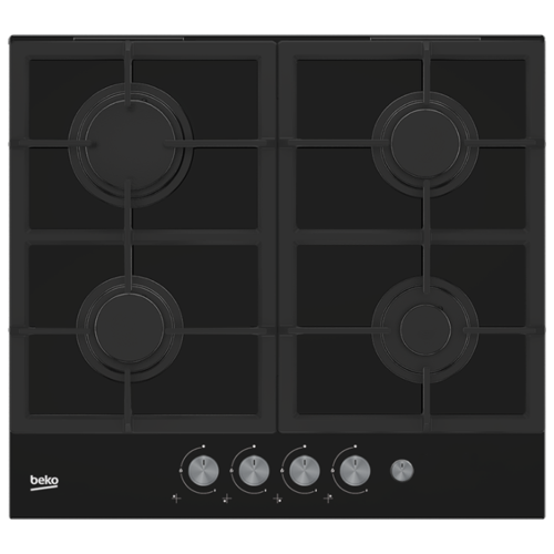 Варочная панель газовая Beko HILG64235S, черный