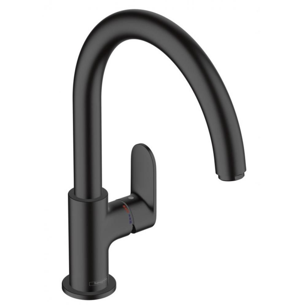 Смеситель для кухни Hansgrohe Vernis Blend M35 71870670, черный