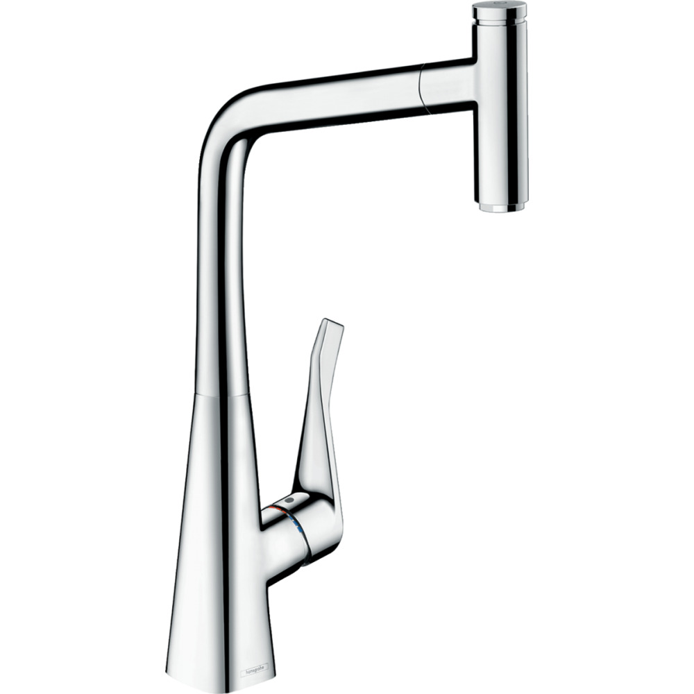 Смеситель для кухни Hansgrohe Metris Select 14884000, глянцевый