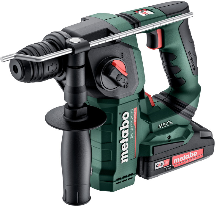 Перфоратор аккумуляторный Metabo BH 18 LTX BL 16 2.0Ач x2 metaBOX