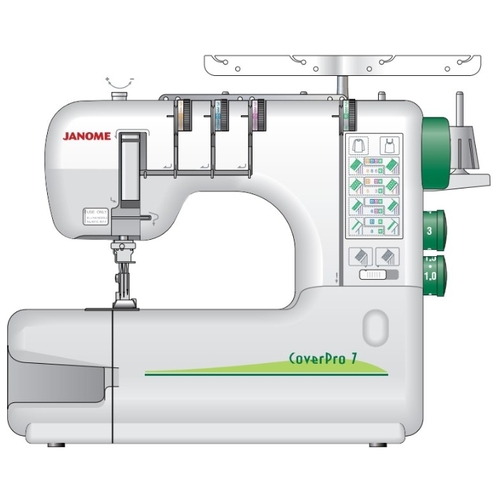 Распошивальная машина Janome CoverPro 7