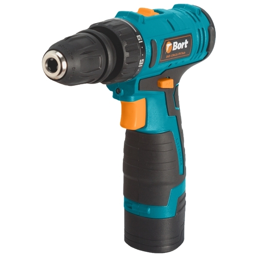 Дрель-шуруповерт аккумуляторная Bort BAB-12NX2LI-FK-TWIN Li-Ion 1.3 А·ч 12 В х1 кейс 25 Н·м