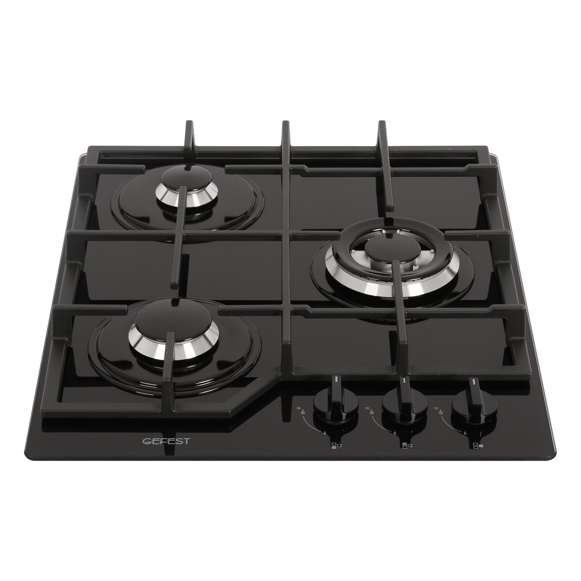 Варочная панель газовая GEFEST ПВГ 2100-01, черный