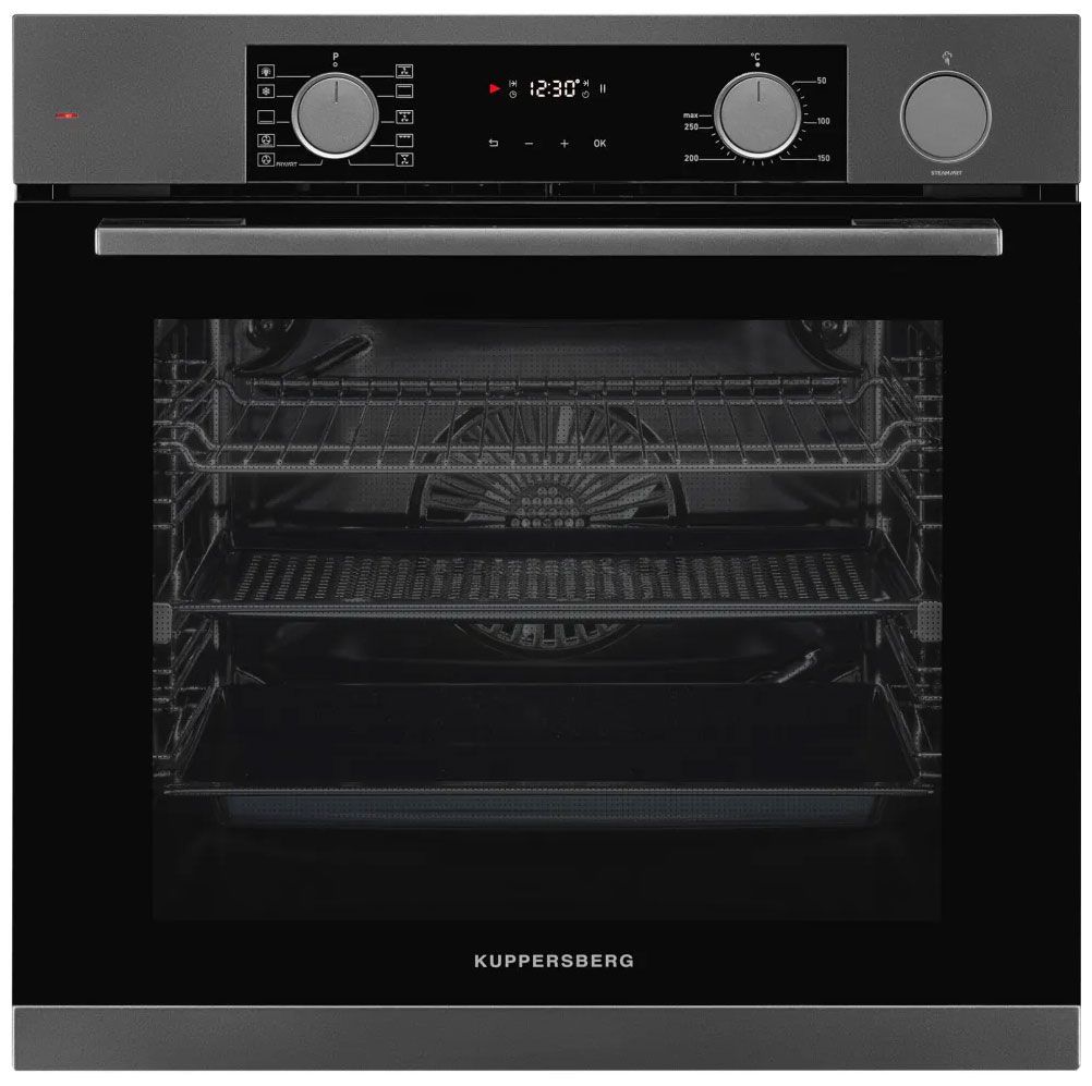 Духовой шкаф Kuppersberg KSO 610 SG, серый/черный