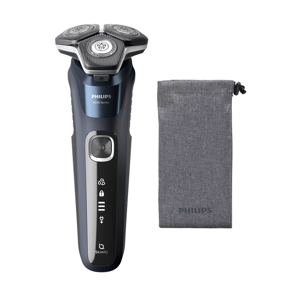 Электробритва Philips Series 5000 S5885/10, синий/черный