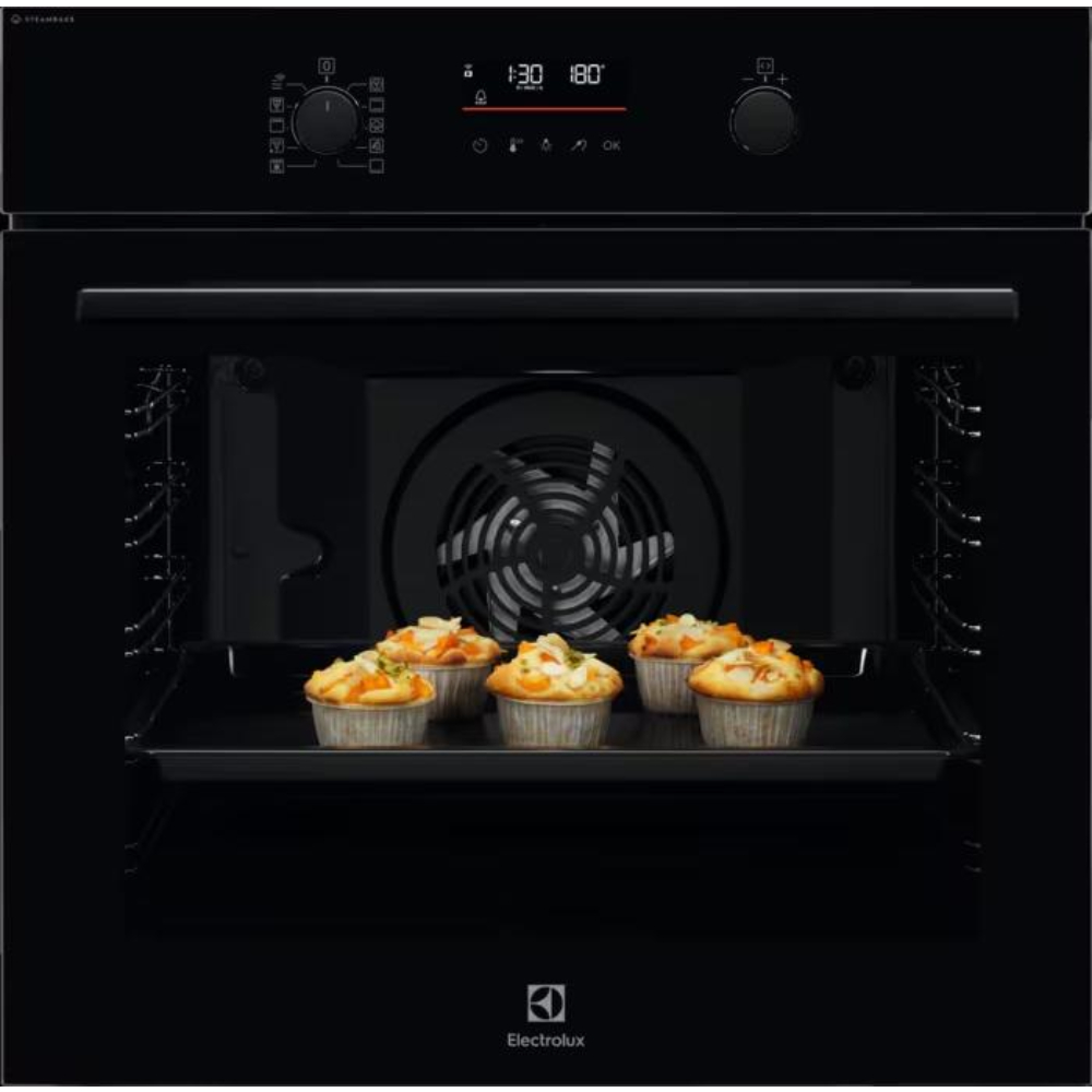 Духовой шкаф электрический Electrolux EOD6P77WZ, черный