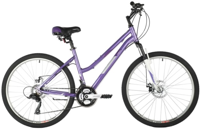 Велосипед горный 26 Foxx BIANKA D DISK ALU ФИОЛЕТОВЫЙ рама 15 колеса 26"