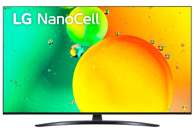 Телевизор LG 55NANO769QA NanoCell, HDR синяя сажа