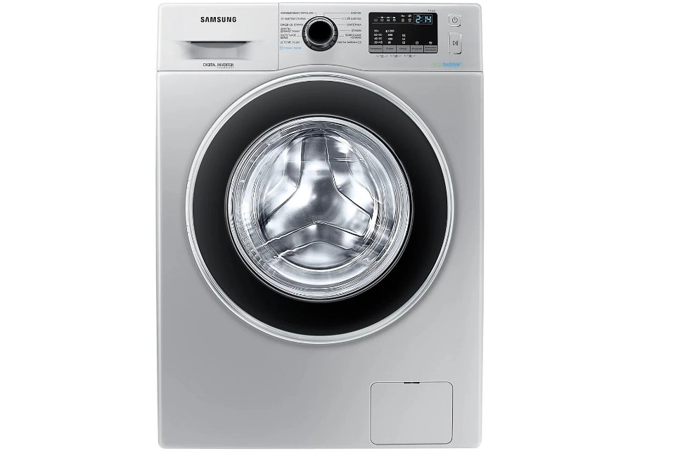 Стиральная машина Samsung WW60J42E0HSOLD, серебро/черный