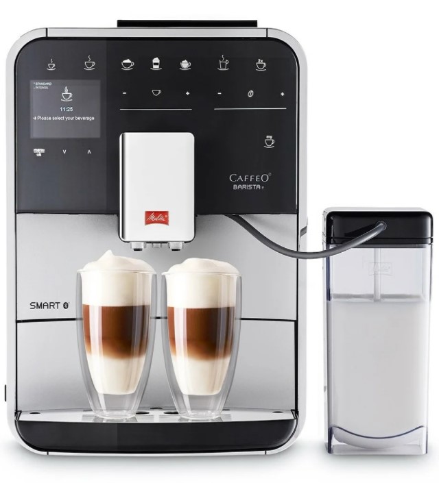 Кофемашина Melitta Caffeo Barista T Smart черный/серебристый